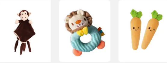 Custom Plush Toys for Babies