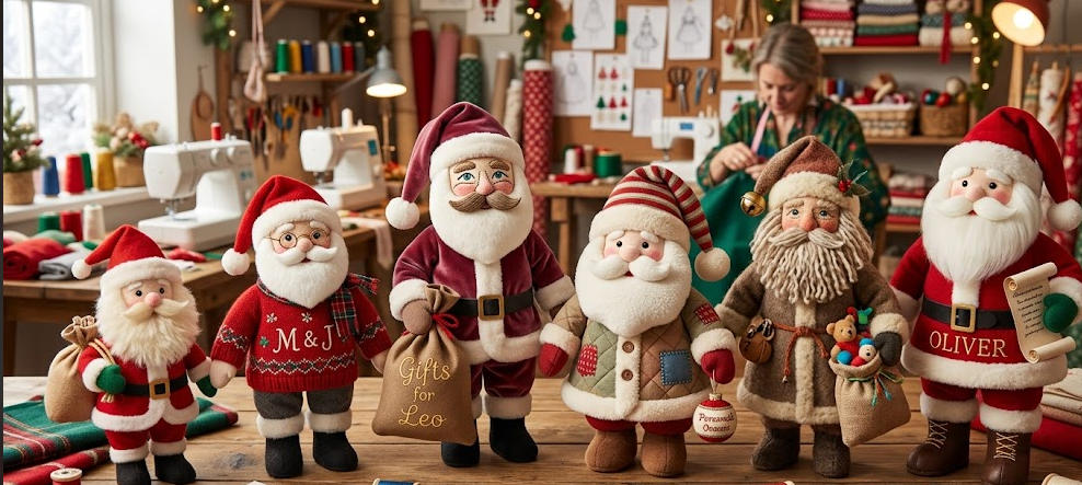 Custom Designs in Santa Claus Plush Toys