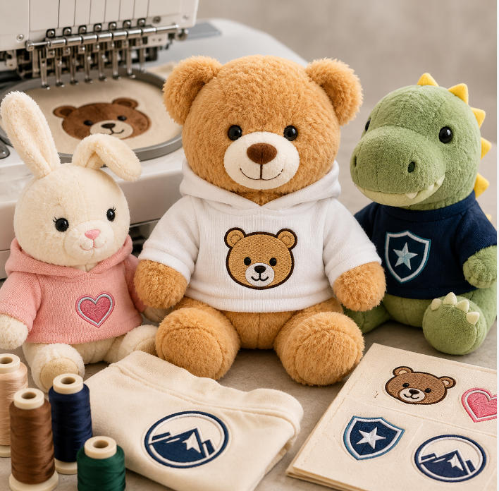 Custom Embroidered Plush Toys