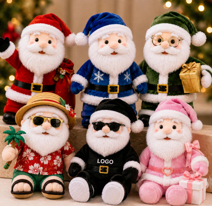 Custom Santa Claus Plush Toys