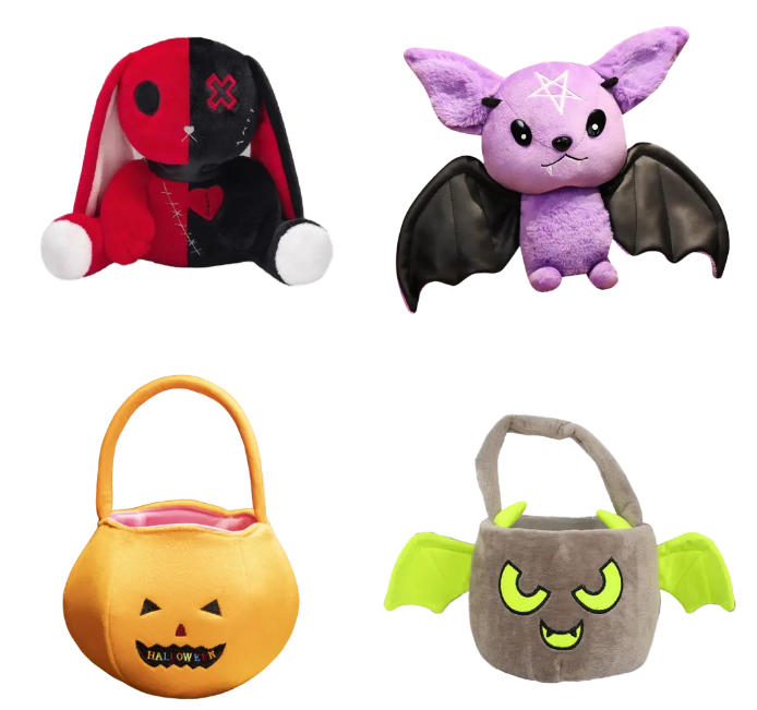 Spooky-Cute Halloween plush