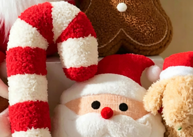 santa claus christmas stuffed animal