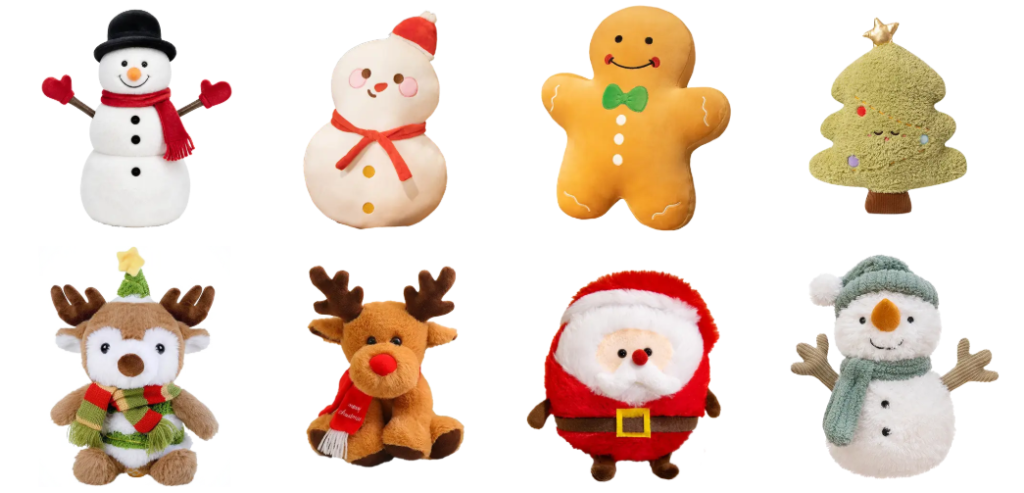 select stuffed animals for christmas