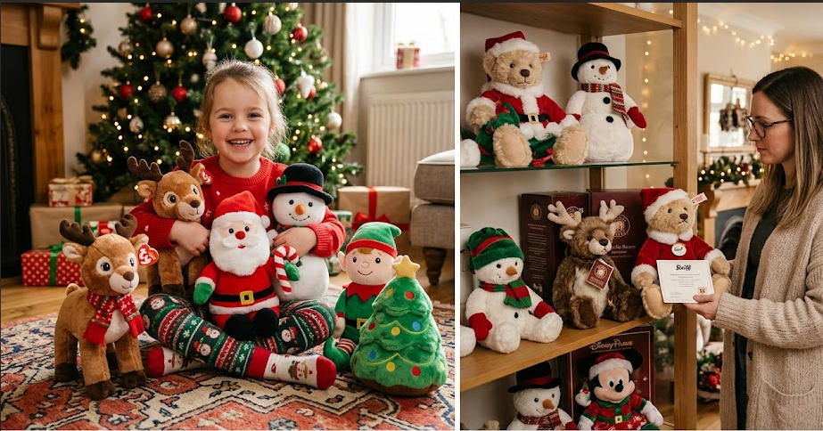 Christmas Plush Toys for Children vs Adult Collectors