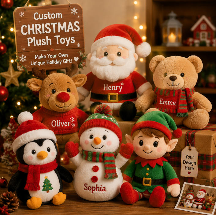 Custom Christmas Plush