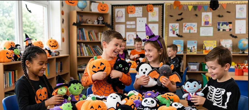 Halloween Plush Toys for School-aged Children