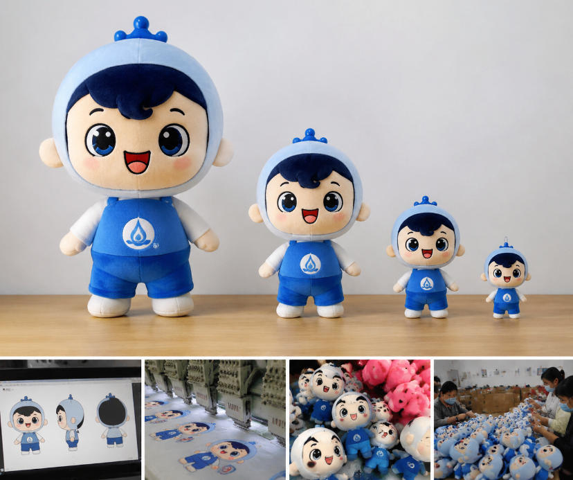 Size Customization in Plush Mascots