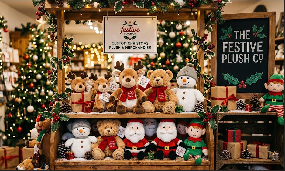 Christmas Plush Toys for Enhancing Branding