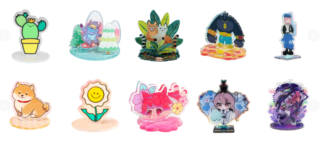 Custom acrylic standees