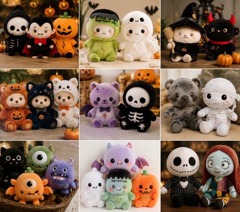 Halloween Plush Toy Designs