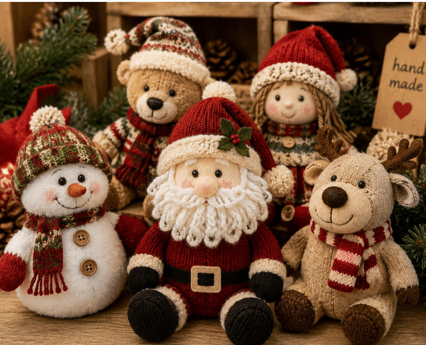 Handmade Christmas Plush Toys