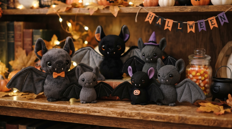 choose halloween bat plush supplier