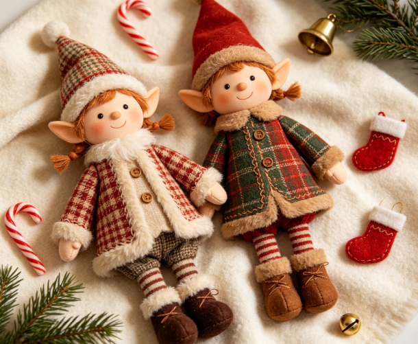 christmas elf doll wholesale