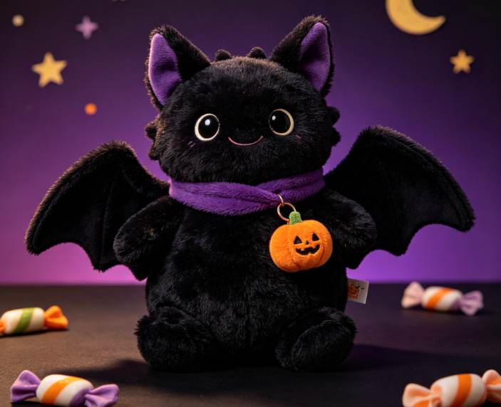 halloween bat plush
