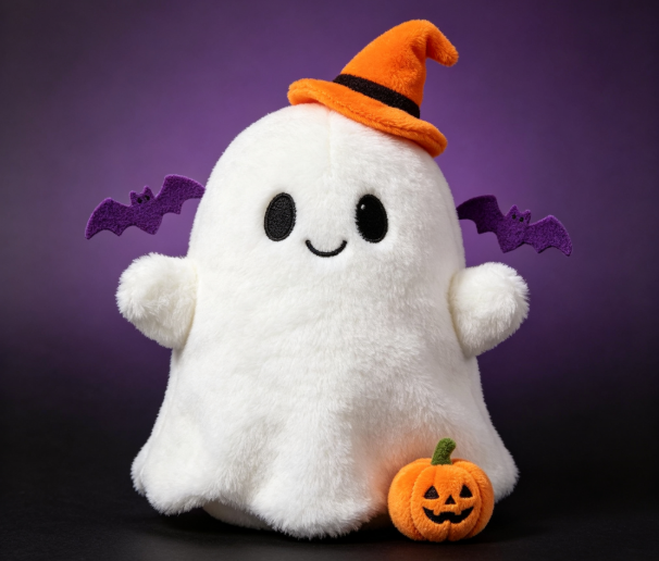 halloween ghost plush for business