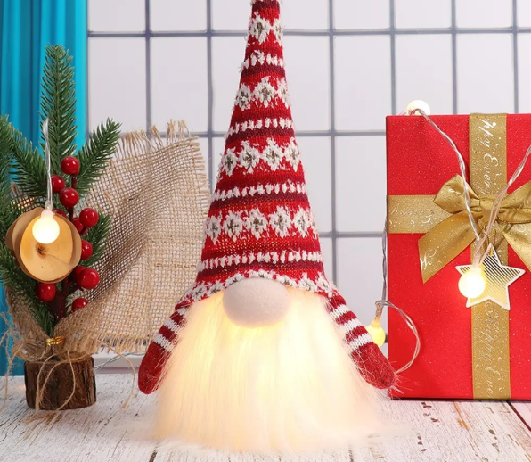 plush christmas elf doll