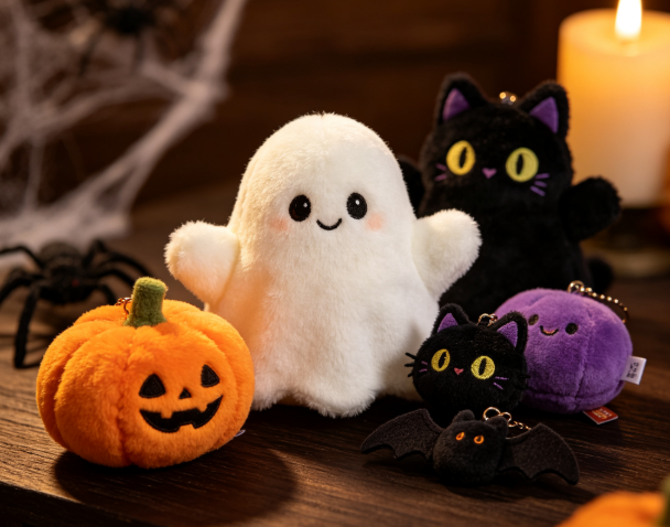 types of halloween ghost plush