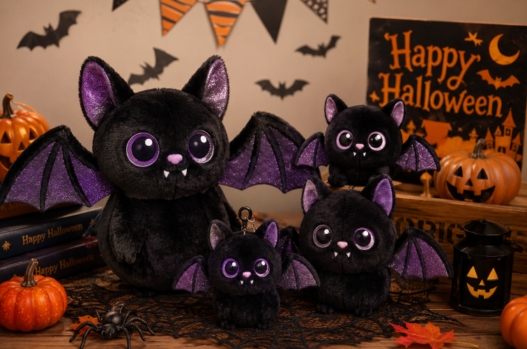 what is a halloween bat plush