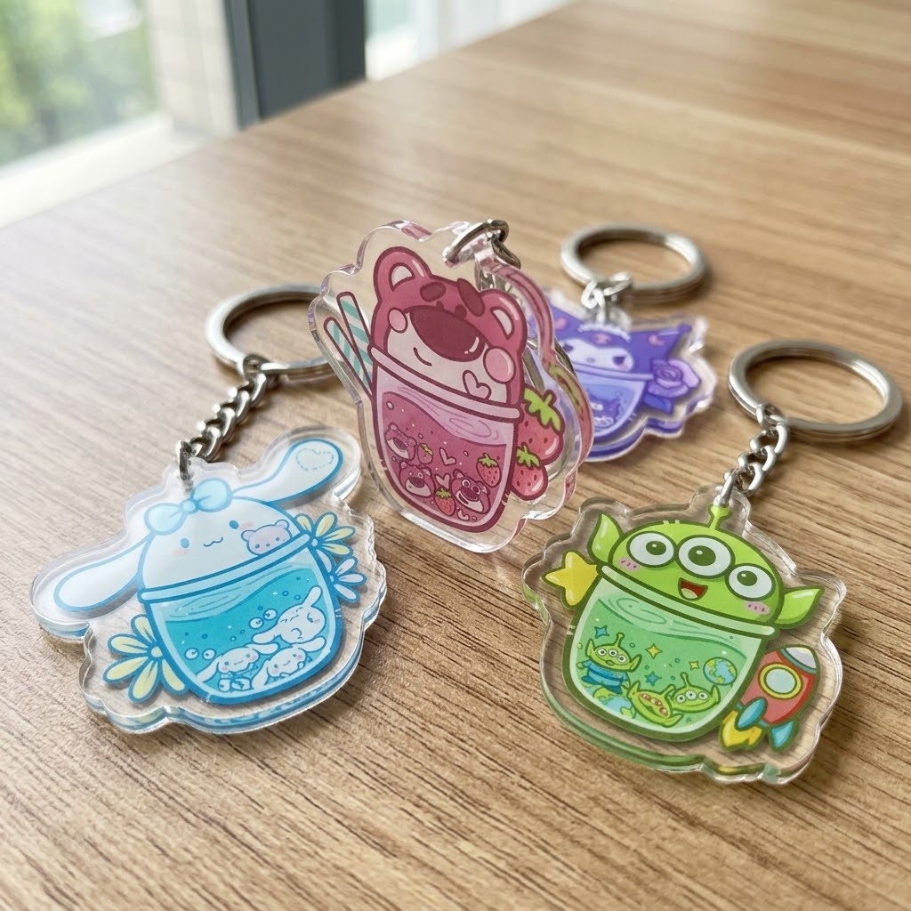 Guide on how to protect keychains from scratches using durable clear custom acrylic