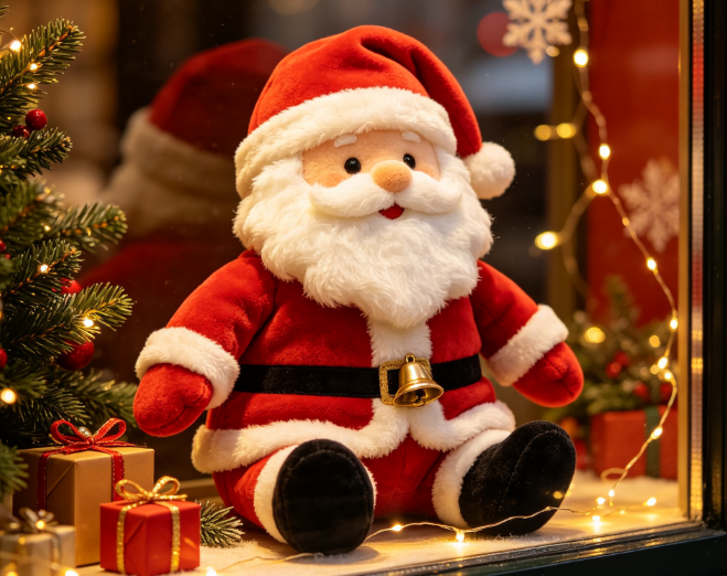custom santa claus stuffed animal