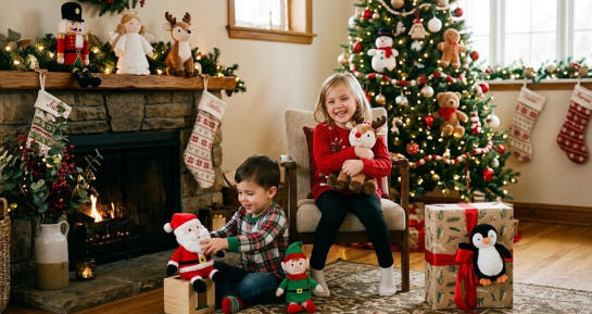 Christmas Plush Toys for Children
