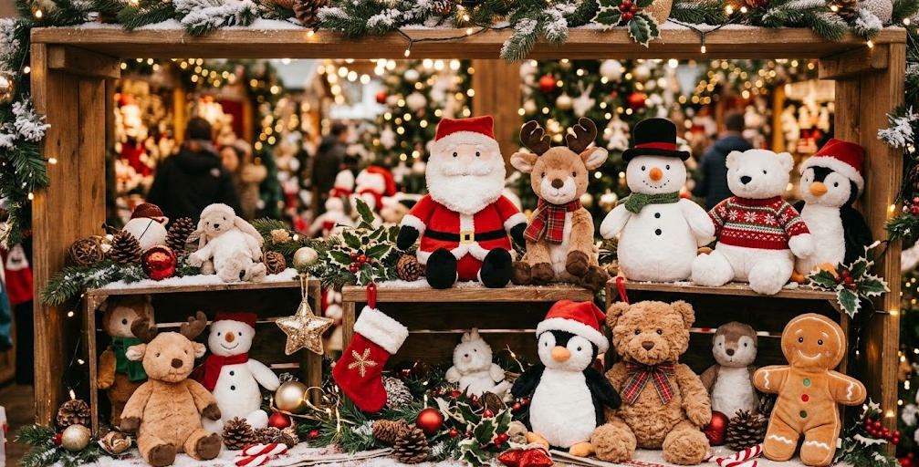 Christmas Plush Toys in Holiday Marketing